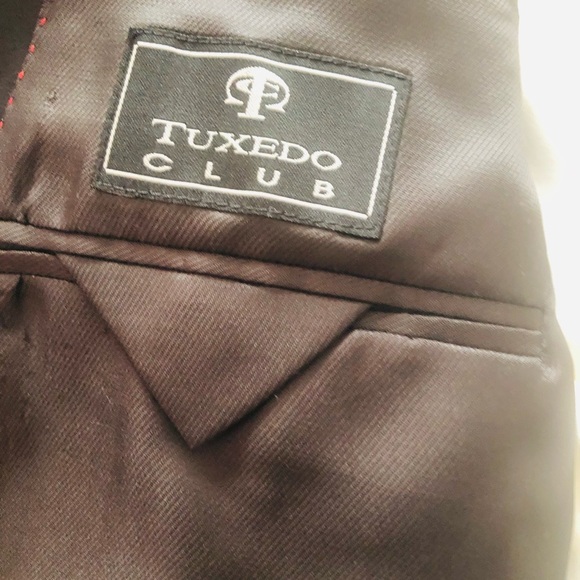 Men’s Wool Tuxedo Black with satin strip - Picture 6 of 9